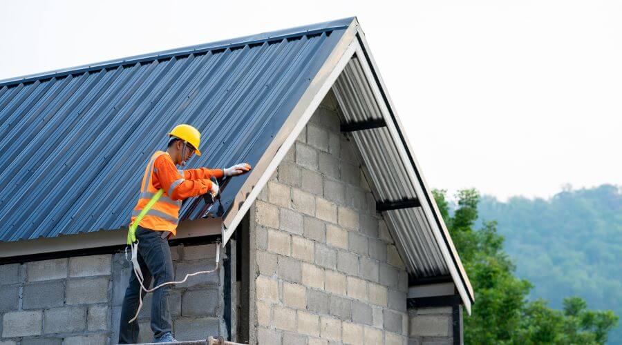 Professional metal roof installation in Finksburg, MD